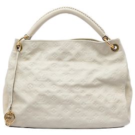 Louis Vuitton White Monogram Empreinte Artsy MM White