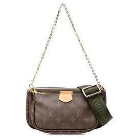 Louis Vuitton Brown Monogram Multi Pochette Accessoires Marrone