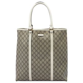 Tote Vertical Gucci Beige GG Supreme Joy Bege