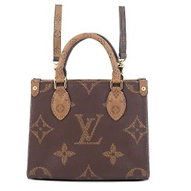 Louis Vuitton Brown Monogram Reverse OnTheGo BB Marron