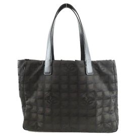 Sac à main Chanel Travel Line Marron