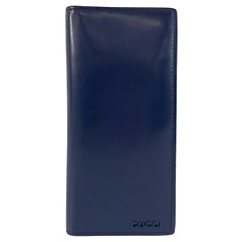 Portafoglio lungo in pelle Gucci Blu