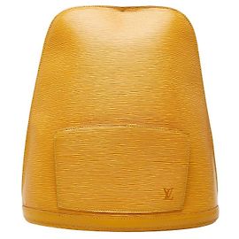 Louis Vuitton Epi Backpack Yellow