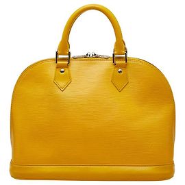 Louis Vuitton Epi Alma PM Giallo
