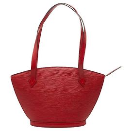 Louis Vuitton Saint Jacques Epi 2-Wege-Tasche Rot
