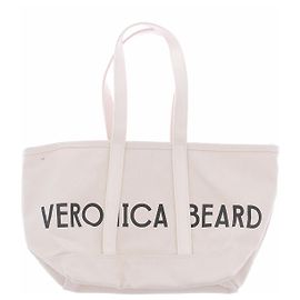 Bolsa de lona branca Veronica Beard Branco