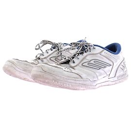 Balenciaga Hamptons Sneaker aus weißem Leder Weiß