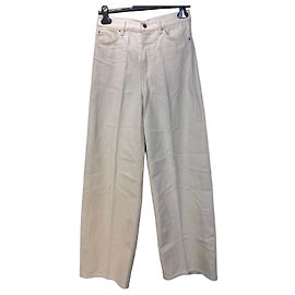 Totême Jeans Wide Leg Beige Beige