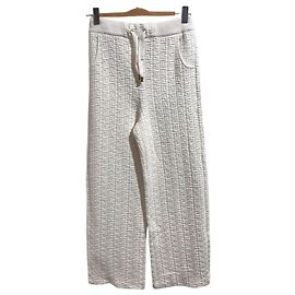 Balmain Hose weiß T.36 Weiß