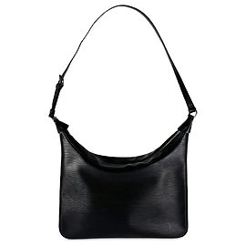 Bolsa de Ombro Louis Vuitton Epi Boulogne 35 Preta Preto