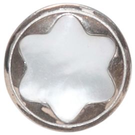 Anel Montblanc Star em prata esterlina e pérola Tamanho 7.5 Prata