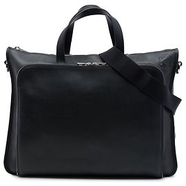 LOEWE Anagram Aktentasche aus Leder in Schwarz Schwarz