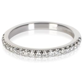 Tiffany & Co. Fascia Mezza Eternità Soleste in Platino e Diamanti Altro