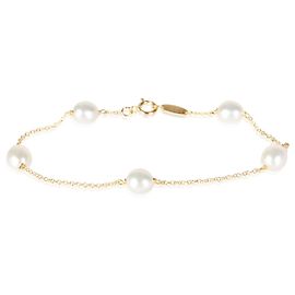 Pulsera Elsa Peretti Pearl By The Yard de oro amarillo y perla Tiffany & Co. Otro