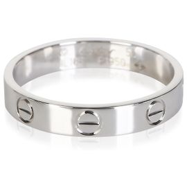 Anello Cartier Love in platino, Modello Piccolo Altro