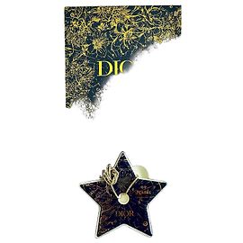 DIOR ´étoile dorée et bleu foncée en céramique Doré Bleu foncé