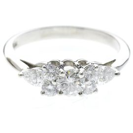 Autre Marque Anello Tiffany Seven-Stone in diamanti Argento