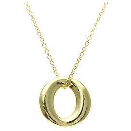 Autre Marque Collier Tiffany Sebiana en or jaune 18K Doré