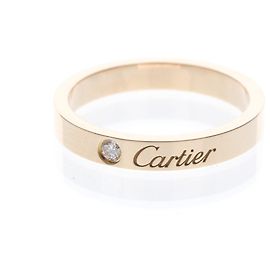 Alliance C de Cartier en or rose Doré