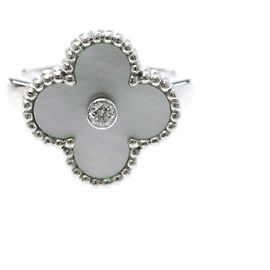 Anel Vintage Alhambra Van Cleef & Arpels Prata