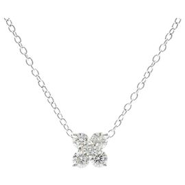 Autre Marque Ponte Vecchio Diamond Necklace Silvery