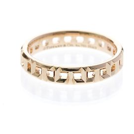 Autre Marque Tiffany T True Narrow Ring in Roségold Golden