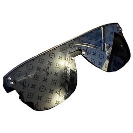 Occhiali da sole Louis Vuitton Monogram Nero Monogramma
