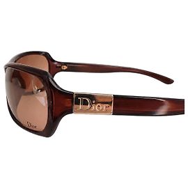 Occhiali da sole Dior marroni Marrone