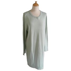 Autre Marque Vestido de malha Bristol verde pálido Verde claro