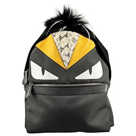 Fendi — Mochila Bag Bug Cinza