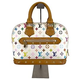 Louis Vuitton Alma — Multicolore Murakami, 2004 Castaño Blanco Multicolor