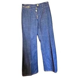 Louis Vuitton Jeans Mujer Talla 34 Azul