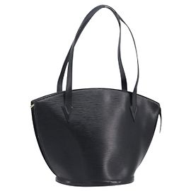LOUIS VUITTON Epi Saint Jacques Shopping Shoulder Bag Black M52272 Otro