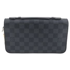 Carteira Longa Louis Vuitton Damier Graphite Zippy XL Outro