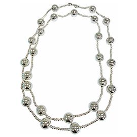 Autre Marque Collana Tiffany HardWear a maglie a sfera Argento