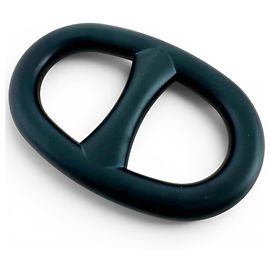 Hermès Hermes Navy Metal Chaine d'Ancre Schalring Marineblau