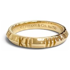 Autre Marque Anello Tiffany Atlas X chiuso in oro giallo D'oro