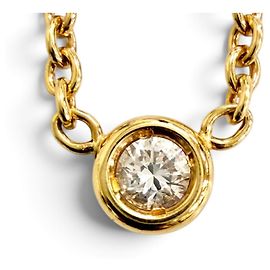 Christian Dior MIM95001 Colar Mimi Oui Diamantes Dourado