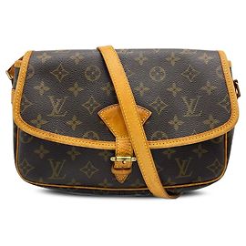 Louis Vuitton Brown Monogram Sologne Marron