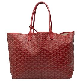 Goyard Red Goyardine Saint Louis PM Red
