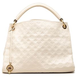 Louis Vuitton White Monogram Empreinte Artsy MM White