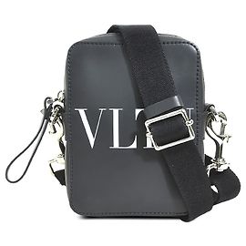 Valentino Borsa a Tracolla VLTN Piccola in Pelle Nera Nero
