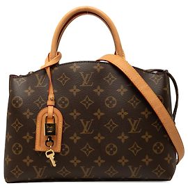 Louis Vuitton Brown Monogram Petit Palais Braun