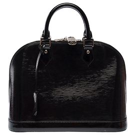 Borsa LOUIS VUITTON Alma in Pelle vernice Nera - 104018 Nero