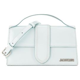 JACQUEMUS - Borsa a tracolla Le Grand Bambino Jacquemus in pelle liscia blu Blu