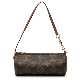 Sac à main Pochette Papillon Monogram Louis Vuitton Marron Marron
