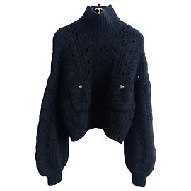 Chanel 21B Pull en laine col roulé Autre