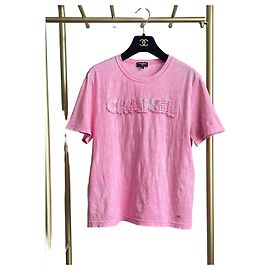 Haut Chanel 23P en coton rose Autre