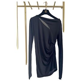 Haut en coton noir Helmut Lang Autre