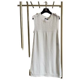 Vestido Chanel de punto sin mangas de viscosa Otro